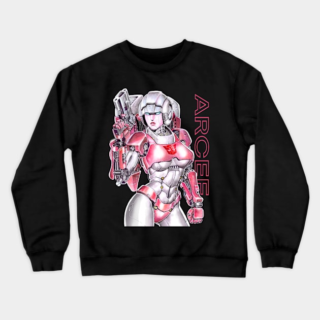 TRANSFORMER ARCEE Crewneck Sweatshirt by emilcabaltierra